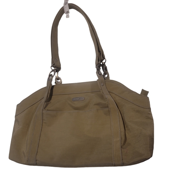 Baggallini Khaki Satchel - Picture 5 of 11